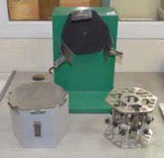 1 x DREHER MT1 Spin Polisher with Drum Container and Drum Mount - From a Working Optical