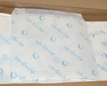 1,000 x Branded Counter Bags for Food Items or Small Gifts etc - Size: 21 x 22 cms - Includes 1 x