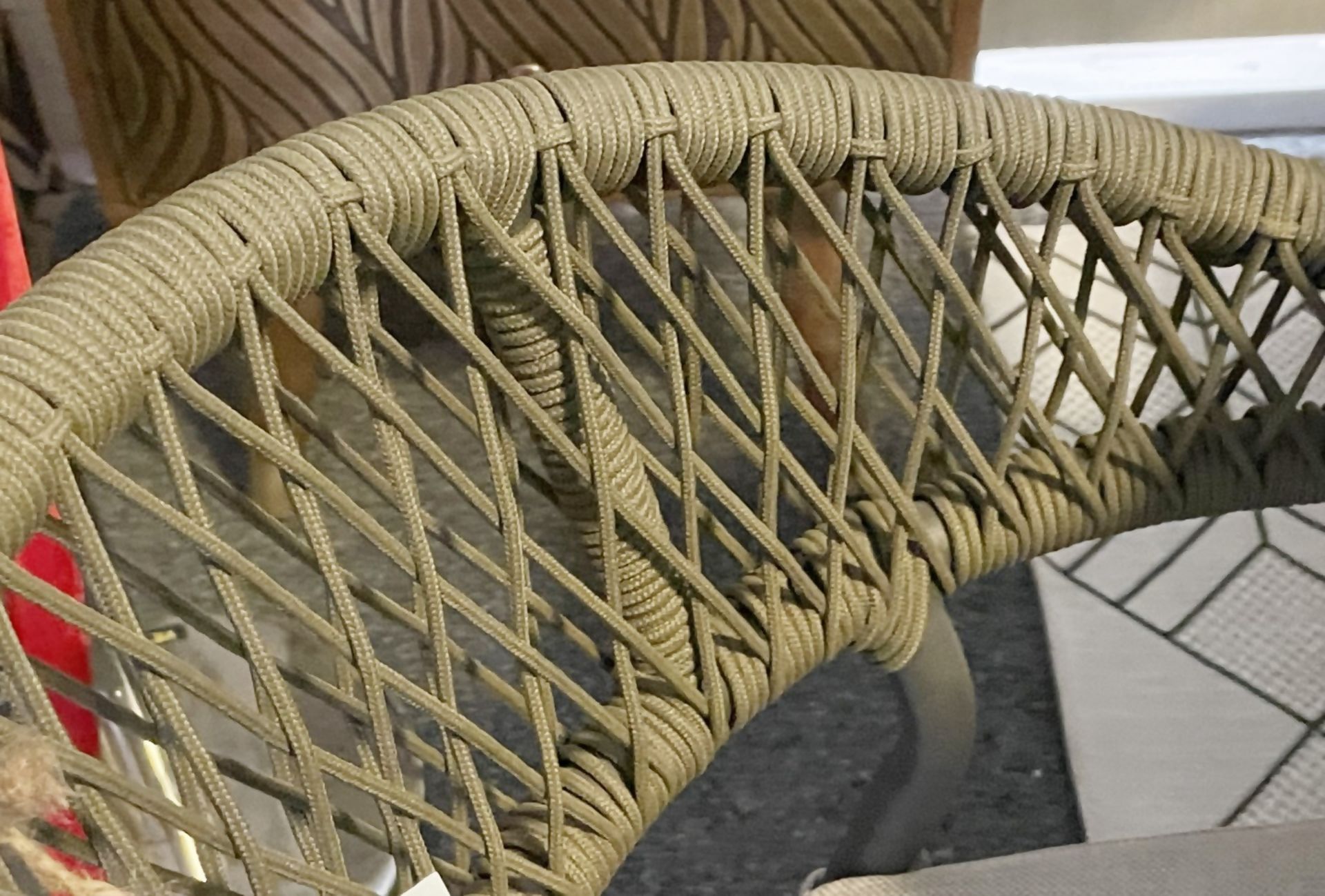 1 x MAZE 'Bali' Rope Weave 8-Seat Oval Dining Set - Original Price £2,699 - Image 3 of 21
