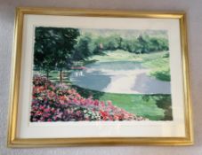1 x Framed Art Print 'Muirfield Village' by Charles Penny - CL1020 - NO VAT ON THE HAMMER -