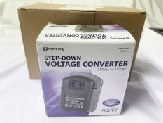 Box of Photoclip Decorative Lights + a Boxed Step-Down Voltage Converter - Ref: LB626 - CL1020 -