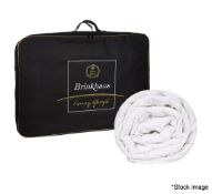 1 x BRINKHAUS Single 90% Hungarian Goose Down Summerlight Duvet, 3.5 Tog, 135x200 - RRP £499.00