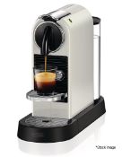1 x NESPRESSO Citiz Coffee Pod Machine In White - Original Price £175.00 - Ref: /7854084/1 - CL987 -