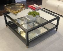 1 x LIANG & EIMIL “Milton” Hand-Crafted Solid Wood Coffee Table in Wenge - Original Value £1,395