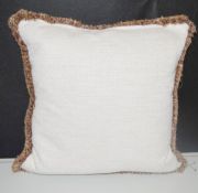 4 x SOPHIE PATERSON x ANDREW MARTIN Designer Duck Feather-Filled Chunky Scatter Cushions - RRP £636