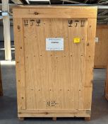 1 x Large Heavy Duty Wooden Shipping / Storage Crate - Dimensions: H208 x W137 x D117 cms
