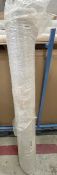 1 x Roll of Heavyweight Bouclé Loop Pile Upholstery Fabric in a Neutral Stone Colourway - Approx