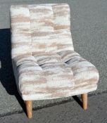 1 x Paolo Luxury Cushioned Chair, Upholstered in a Premium Thermolst Fabric - Original Price £910.00