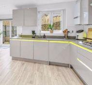 1 x Modern Kitchen With Stone Worktops - NO VAT ON HAMMER - CL1089 - Location: Rochdale OL11