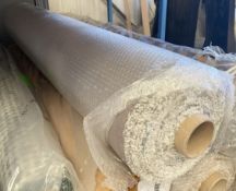 1 x Roll of Charlotte ‘Snow’ Bouclé Commercial Grade Upholstery Fabric - 23.5 Metres Long / 146cm