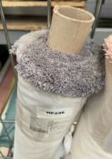 1 x Roll Of 11 Metres Of Upholstery Fabric By Loaf, “Clever Softie” Range, In Sterling Grey - Ref: