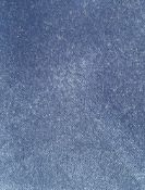 1 x Approx. 20–25M Roll Of Blue Upholstery Fabric. Plain Woven Commercial-Grade Material, Suitable