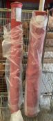 2 x Rolls Of Bartolini Home Picocesto Cabernet Upholstery Fabric - Approx 23M - Ref: AB304 -