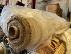 1 x Roll Of Approx 14.7 Metres Of Designer Upholstery Fabric From The Clever Vintage Linen Range,