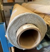 1 x 9M Roll Of British Velvets Upholstery Fabric, “Vintage Cr 11596 – Blue Boy”, A Soft Pile