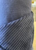 1 x 10.30M Roll Of Designers Guild “Corda Fr Sr – Denim” Upholstery Fabric, 100% Cotton With Fire