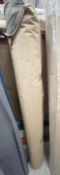 1 x Roll of British Velvets Ltd ‘Harrow Crpl’ Commercial Grade Velvet Upholstery Fabric in Teal -