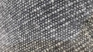 1 x Roll Of Approx 3 Metres Of Modern Upholstery Fabric Finished In A Soft Two-Tone Grey Colourway