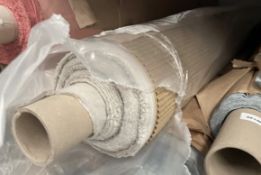 1 x Roll of Designers Guild 'Corda' Commercial Grade Upholstery Fabric in a Natural Tone - Approx.