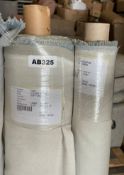2 x Rolls Of Loaf Clever Softie Upholstery Fabric In Soft Green - Approx. 20.5M - Ref: AB325 -
