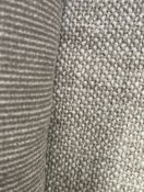 1 x Large Roll Of Neutral Woven Upholstery Fabric In Biscuit Natural Tone With Linen-Style