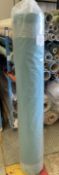 1 x Roll of Rich Teal Velvet Upholstery Fabric Roll - Approx. 22-Metres Long - Ref: EAM126 -