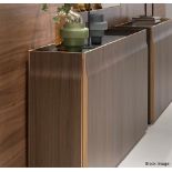 1 x LIGNE ROSET 'Utopia' Designer 4-Door Sideboard in a Walnut Finish - Original Price £6,169