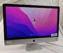 1 x Apple iMac 27 Inch Desktop Computer - Features an Intel i5-6500 Processor, 16GB Ram, Radeon R9