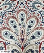 1 x 3-5m Roll Of Exclusive Clarke & Clarke / Studio G 'Persia' Designer UK-Made Upholstery Fabric