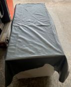 1 x High Quality Full Grain Pull-Up Upholstery Leather Hide In A Steel Grey Colourway, Featuring A