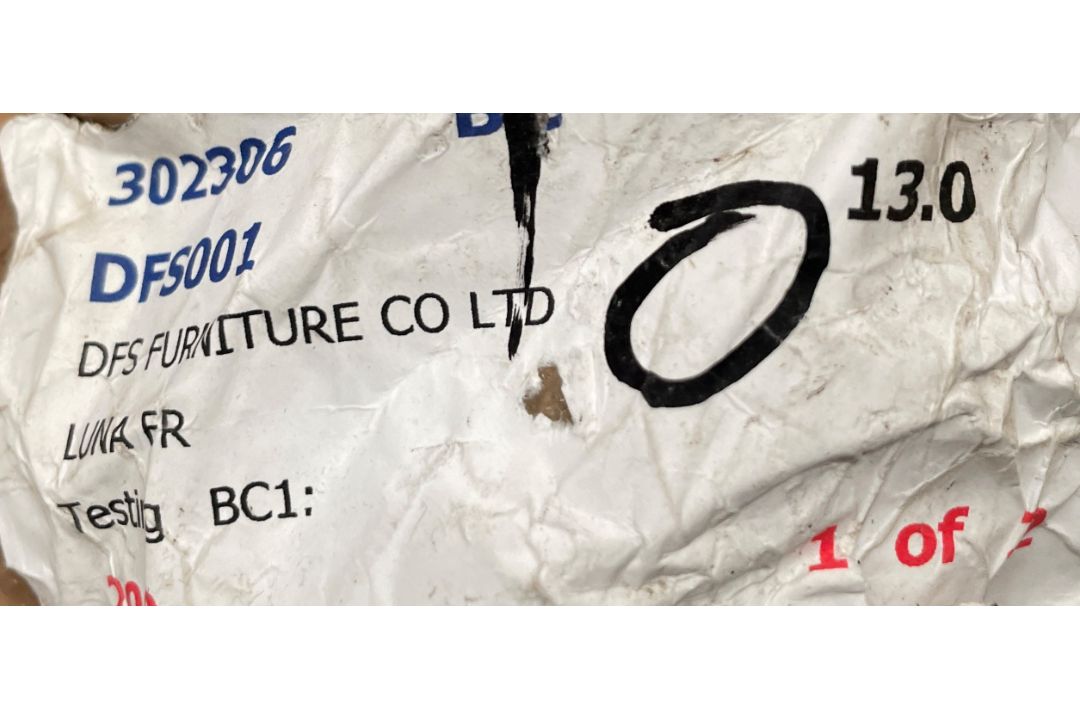 1 x 13 Metre Roll Of Premium Woven Upholstery Fabric In A Versatile Light Stone, Oatmeal And Soft - Image 3 of 5