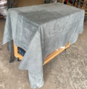 1 x Large Premium Genuine Pull-Up Upholstery Leather Hide Featuring A Natural Fine Pebble Grain In A