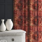 1 x 3-5 Metre Roll Of LINWOOD Omega Prints 'Genie' Designer Velvet Upholstery Fabric