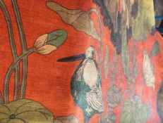 1 x Roll Of Gp & J Baker “Nympheus Velvet” Luxury Designer Velvet Upholstery Fabric Featuring A