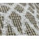 1 x 2-3 Metre Roll Of Premium Textured Bouclé-Style Woven Upholstery Fabric In A Geometric Diamond - Image 3 of 6