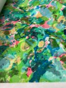 1 x Roll Of Designers Guild “Odisha” Luxury Italian Printed Upholstery Fabric Featuring A Multi-