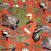 1 x Roll Of GP & J Baker 'Nympheus Velvet' Luxury Designer Velvet Upholstery Fabric - Approx. 1.5m