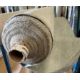1 x 17 Metre Roll Of Light Grey Textured Upholstery Fabric - Bs5852 Part 1 Certified - Ref: - Image 5 of 8