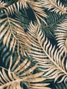1 x Roll Of Woven Art Company “Mollie” Designer Upholstery Fabric Featuring An Illustrated Botanical
