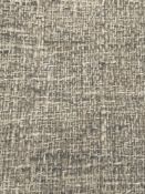 1 x 2.9 Metre Roll Of Premium Textured Bouclé Weave Upholstery Fabric In Pearl Grey / Natural
