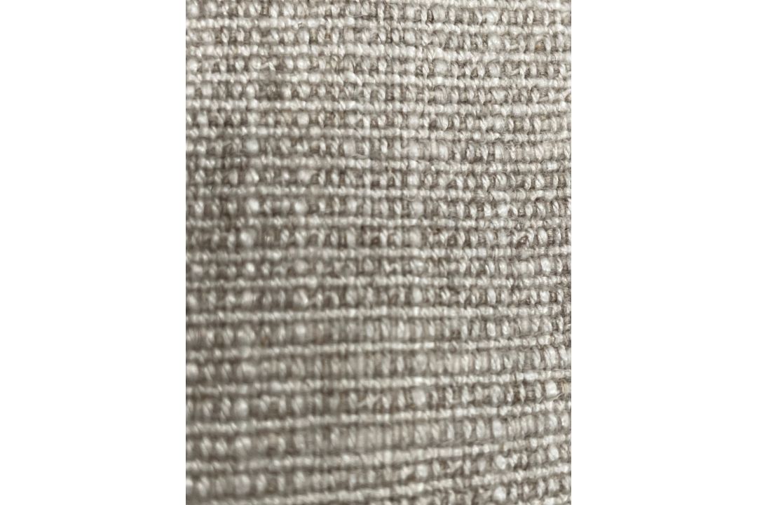 1 x 13 Metre Roll Of Premium Woven Upholstery Fabric In A Versatile Light Stone, Oatmeal And Soft - Image 2 of 5