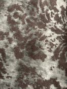 1 x 2 Metre Roll Of Woven Art Company 'Blenheim Damask Fr' Crushed Velvet Fire Retardant