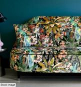 1 x 17.5 Metre Roll Of Linwood ‘Rainforest Rabble’ Printed Velvet Upholstery Fabric - Ref: SR294 -