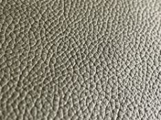 1 x High Quality Full Grain Pebbled / Tumbled Pull-Up Upholstery Leather Hide In A Khaki Olive Green