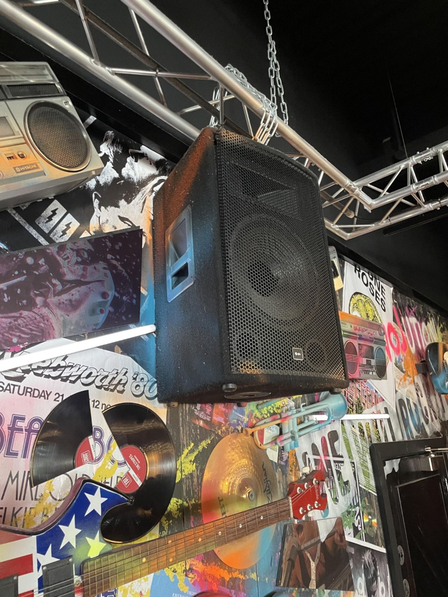 1 x Collection of Rock ‘N’ Roll Custom Display Instruments for a Wall Feature - Image 18 of 34