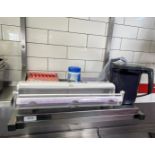 1 x Stainless Steel Wall Mounted Shelf - Includes Pictured Contents of the Shelf