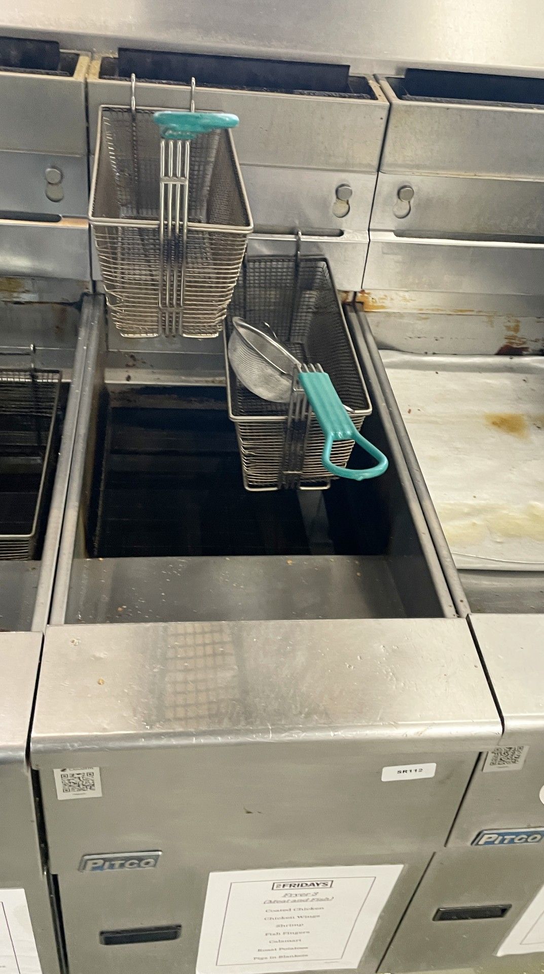 1 x Pitco SG14 Single Tank Gas Fryer with Two Baskets - Image 3 of 3
