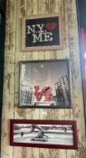3 x Pieces of Americana Wall Art