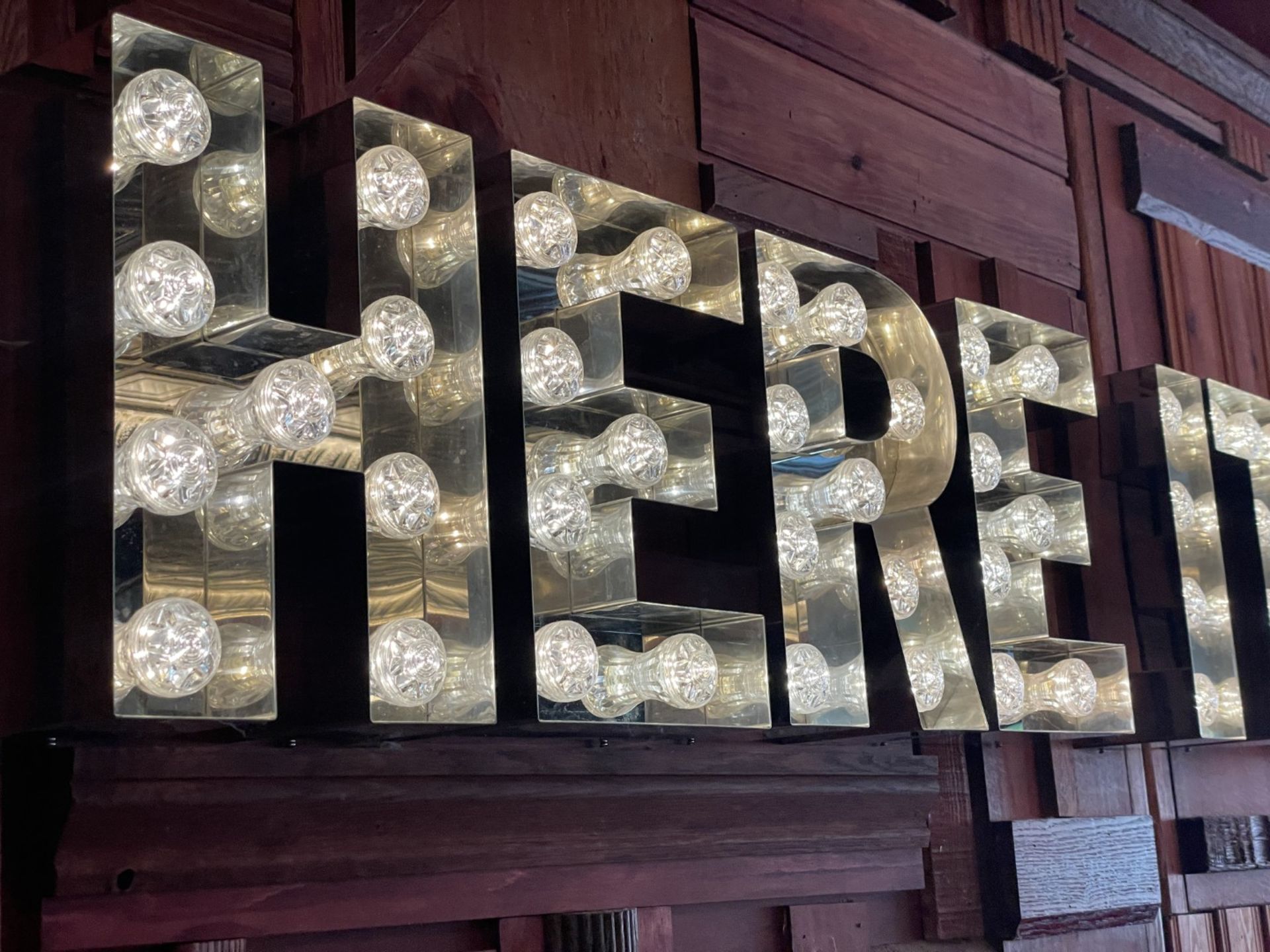 1 x Large-Format Decorative Wall Sign Featuring the Slogan “In Here It's Always Friday!” - Image 14 of 19