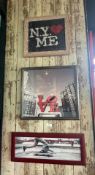 3 x Pieces of Americana Wall Art